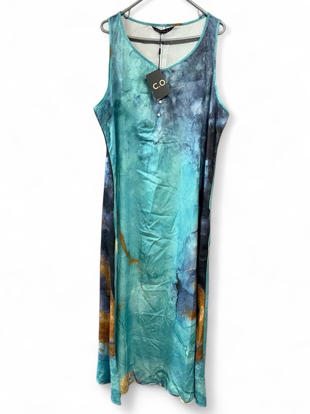 NWT C.O.Z.Y Sleeveless Maxi Dress XXL